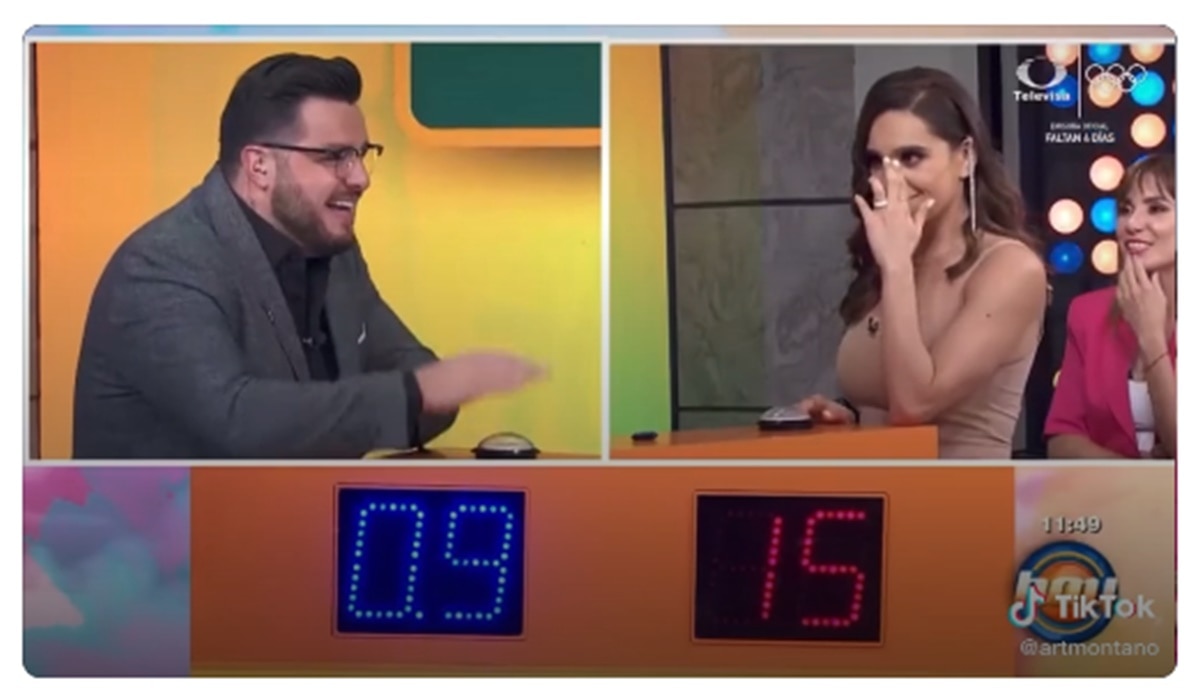 Sin censura, Tania Rincón dice una vulgaridad en televisión nacional 