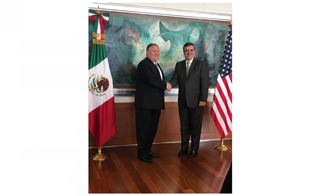 Sostiene Mike Pompeo encuentro con Marcelo Ebrard