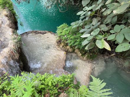 Cascada Minas Viejas, un paraje escondido que forma parte de la Ruta Turquesa en SLP