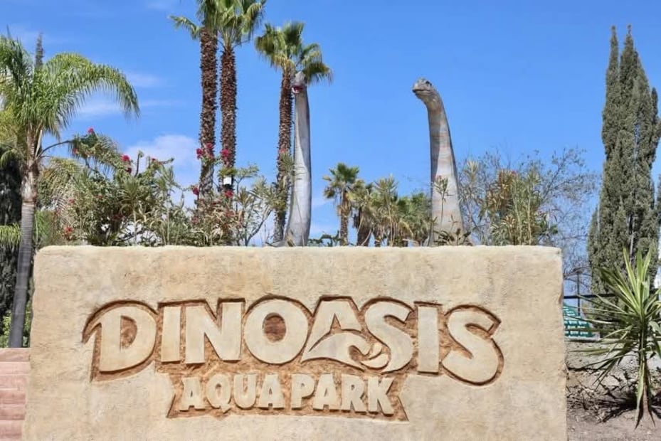 El nuevo balneario Dinoasis Aquua Park tiene una capacidad para 4 mil personas. Foto: Especial
