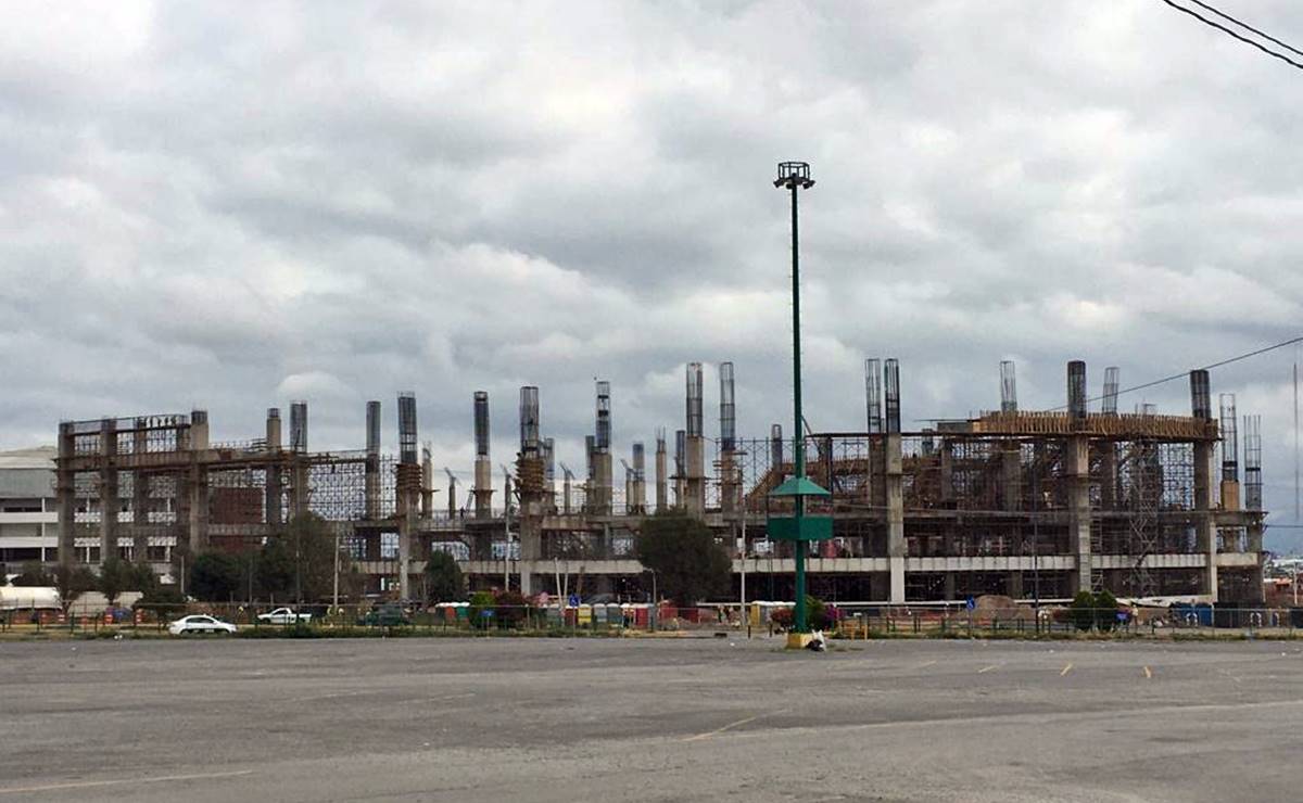 Se esperaba que la Arena Potosí estuviera lista para antes del 8 de noviembre, día en que inicia el Congreso Nacional Charro. Foto: Samuel Estrada