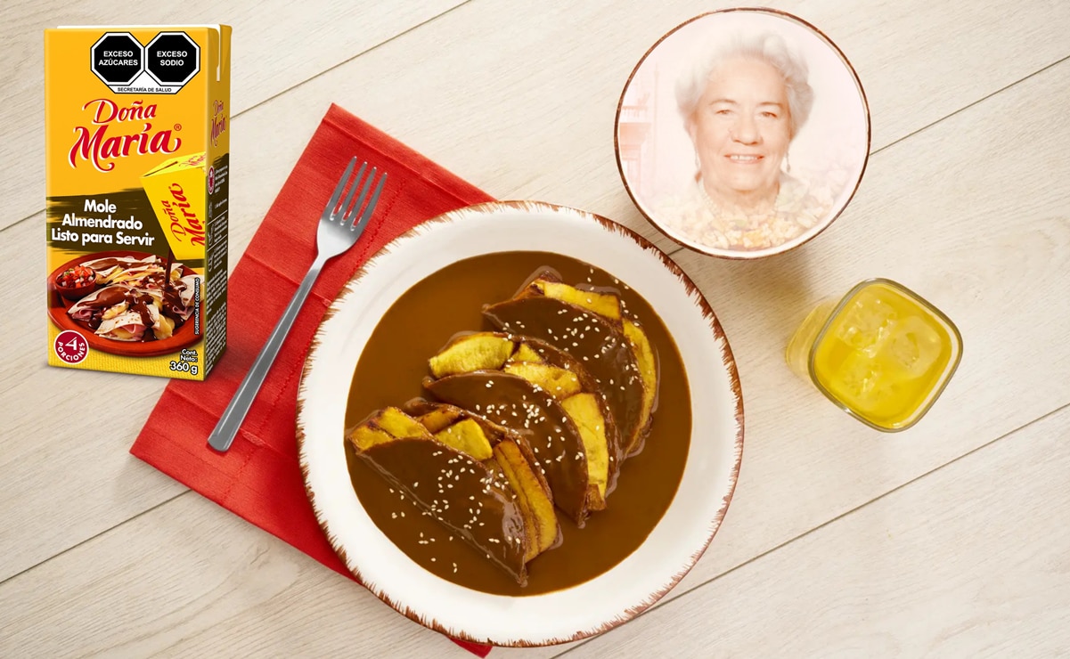 Mole Doña María continúa el legado de María Pons Nicoux. Foto: Fundación Herdez