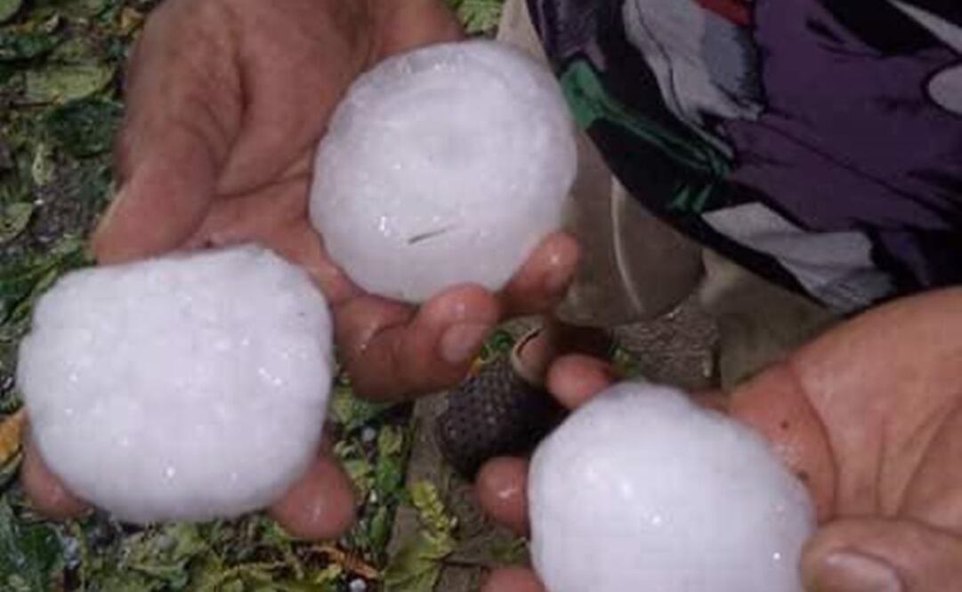 Sólo daños materiales dejó fuerte granizada en la Huasteca Potosina: PC