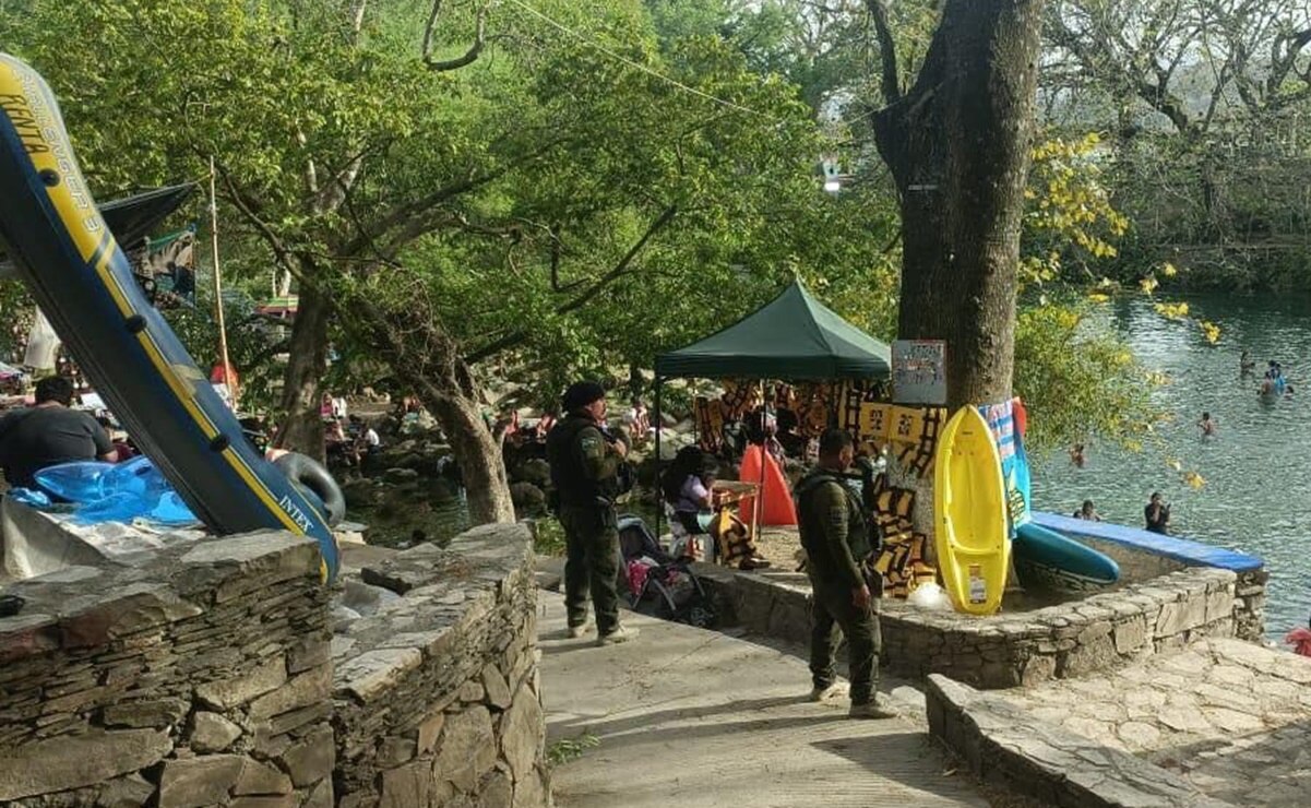 La vigilancia se mantiene en todos los sitios turísticos de SLP. Foto: Especial