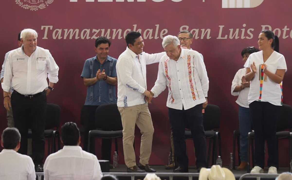 "San Luis Potosí siempre será aliado de la transformación de México", refrenda Gallardo a AMLO