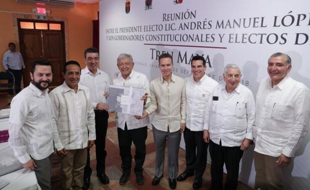  Tren Maya arrancará en Tabasco y Chiapas con inversión de 16 mil mdp: AMLO