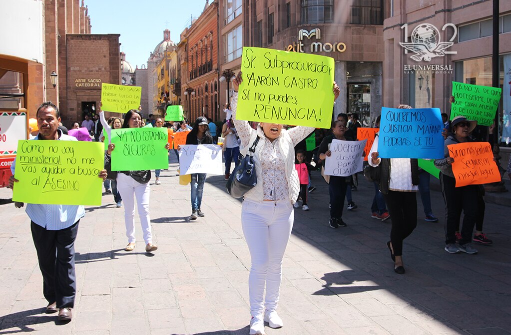 Marcha contingente para exigir claridad por muerte de Odalys