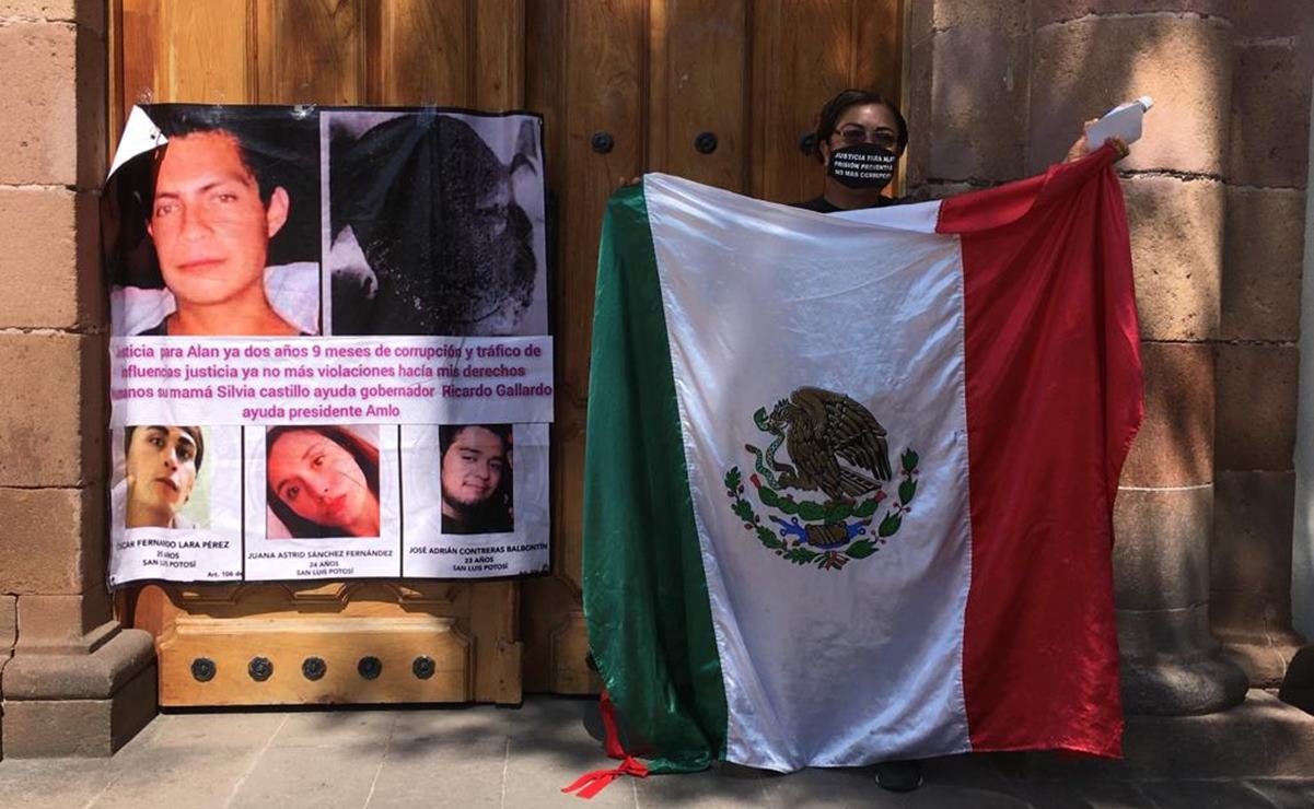 "Cómo pueden defender lo indefendible", responde mamá de Alán a abogados de presuntos culpables. Foto: Xochiquetzal Rangel