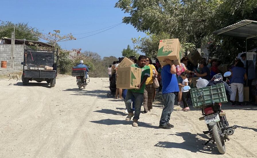 Para evitar dudas, entrega de despensas del programa de Seguridad Alimentaria se hará casa por casa en SLP  