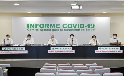 Suman 50 nuevos contagios por Covid-19 en SLP