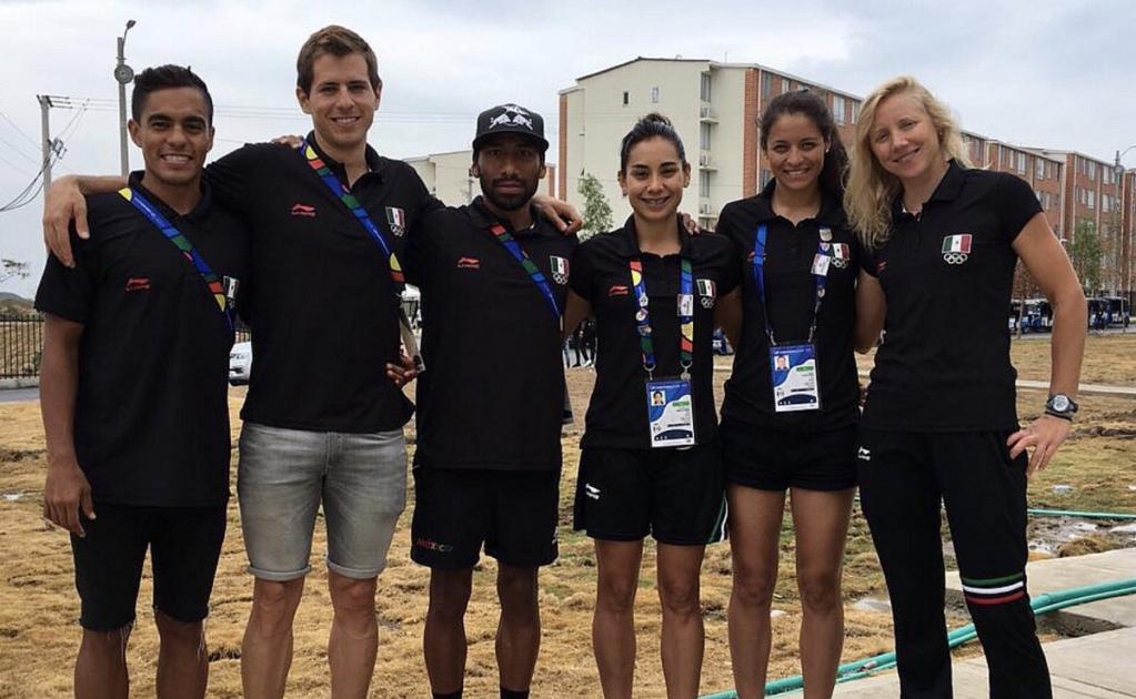 México se lleva el podio en triatlón en Barranquilla