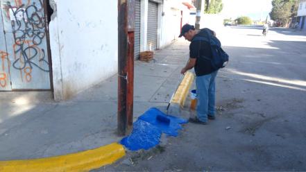 Realizan trabajos de reparación y restauración de servicios en Los Magueyes