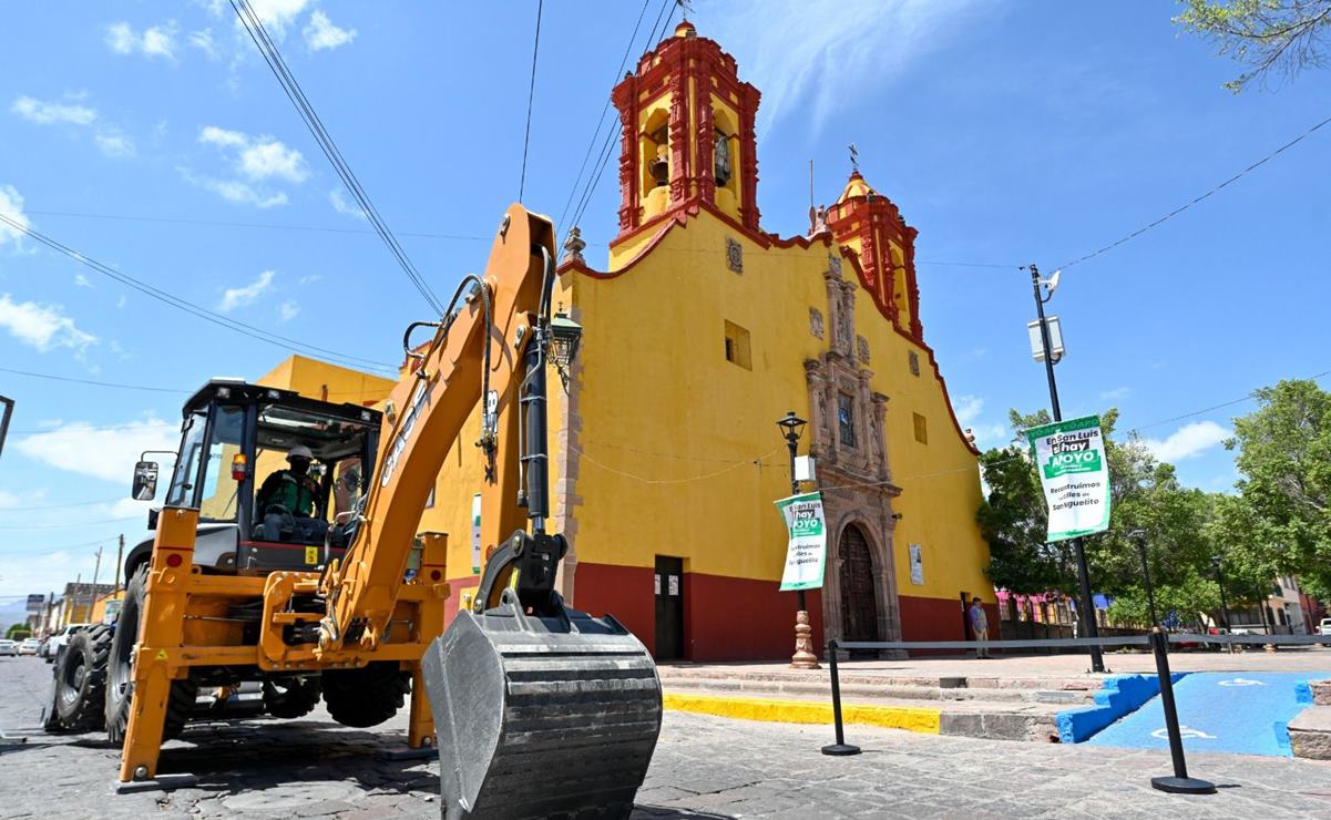 Da Ricardo Gallardo banderazo al rescate del Barrio de San Miguelito en capital de SLP. Foto: Especial