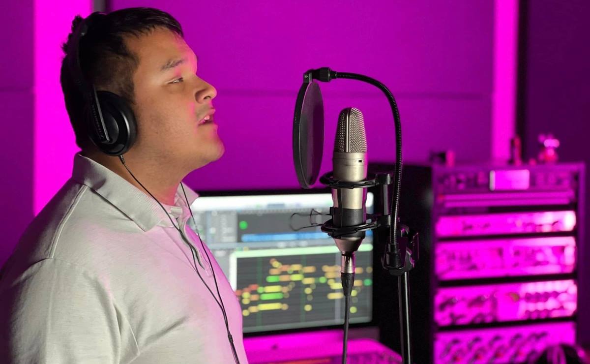 VIDEO. Carlos Chavira produce la primera canción de Daniel, el "Luis Miguel potosino"