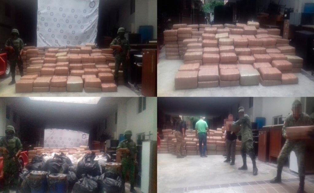 Ejército asegura en Nayarit droga valuada en más de 3 millones de pesos