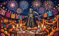 Piden permiso a autoridades para quema de pirotecnia en celebraciones de “La Santa Muerte” en SLP