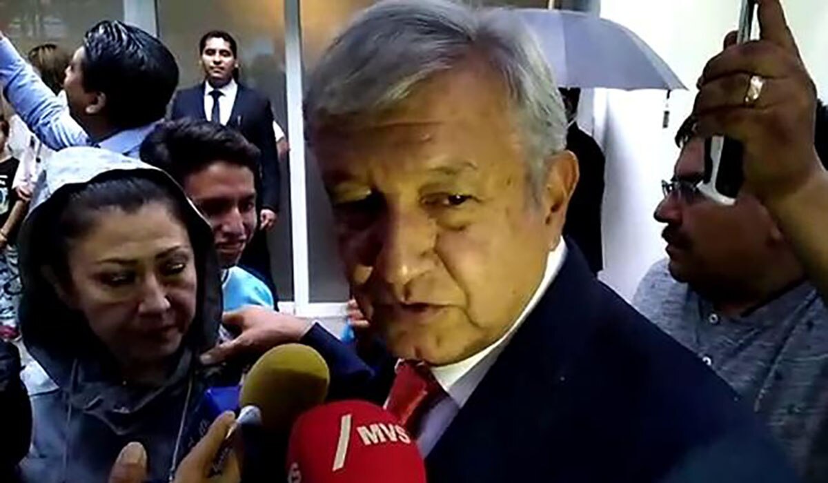 Andrés Manuel López Obrador, virtual presidente electo. Foto: Tomada de video