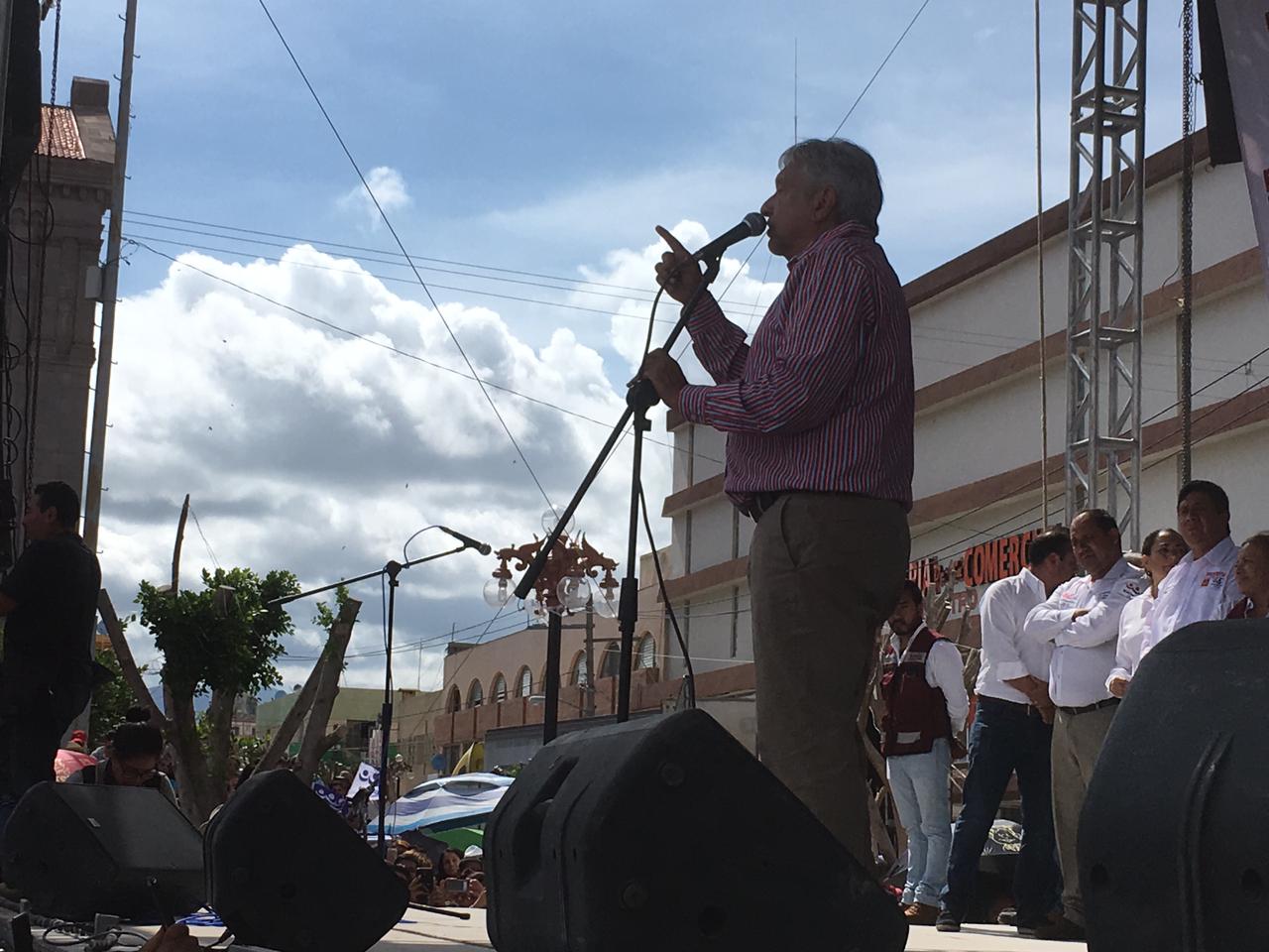 AMLO visita Matehuala