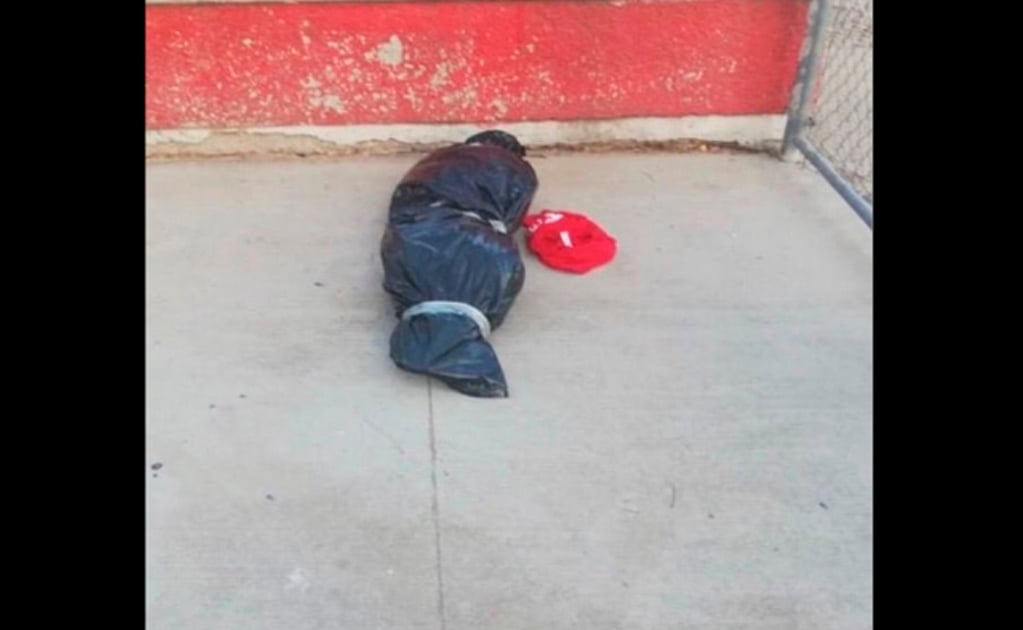 Simulan cuerpo de persona embolsada en casilla de Aguascalientes