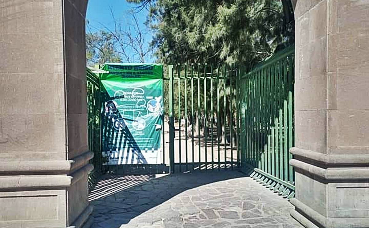 Cierran parques municipales de la capital potosina por fuertes vientos