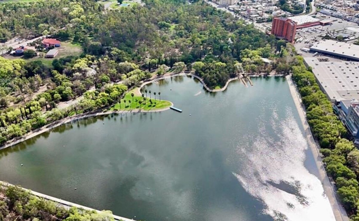 Parque Tangamanga de SLP. Foto: Tomada de X, @tangamanga1y2