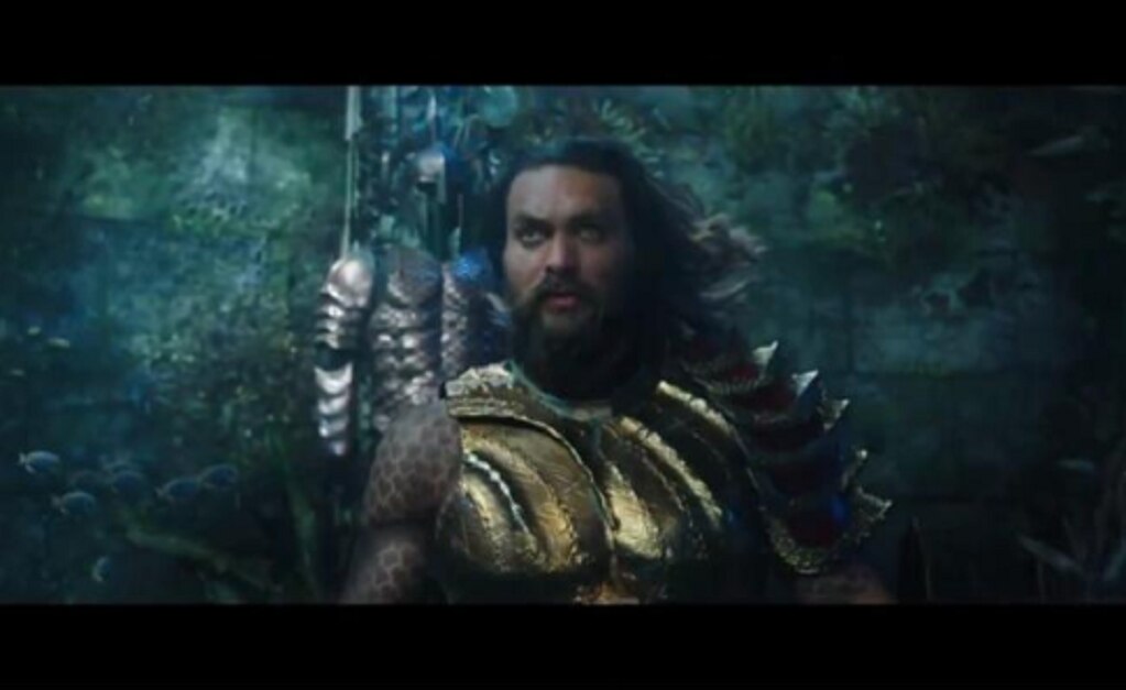 Lanzan sorprendente primer tráiler de "Aquaman"