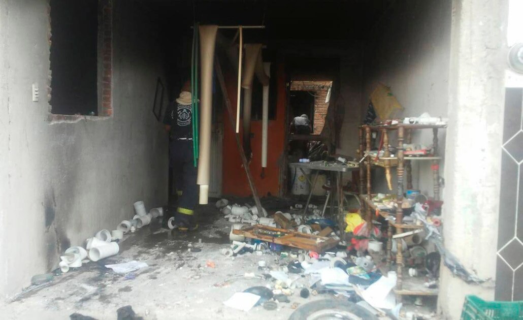 Hombre provocó flamazo en colonia Terremoto