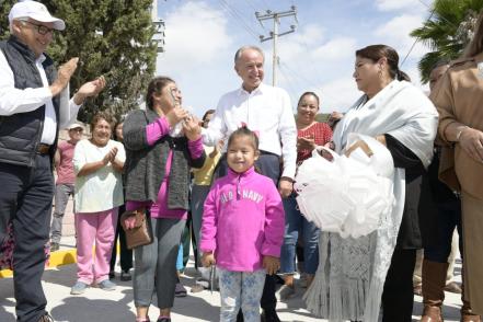 Carreras López entrega obras en San Ciro de Acosta por más de 12 mdp