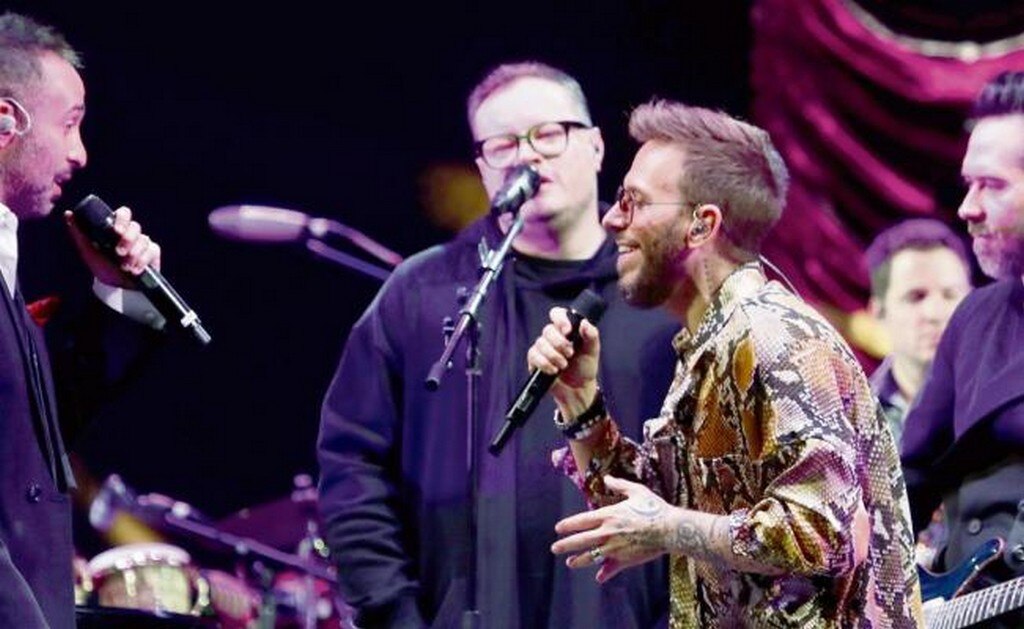Antes del concierto, ambos duetos hicieron un soundcheck que se extendió hasta media hora. FOTO: ARIEL OJEDA/EL UNIVERSAL