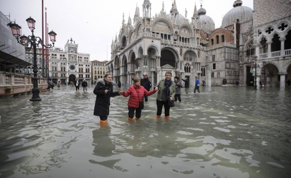 Así se ve Venecia tras la segunda mayor marea alta de su historia