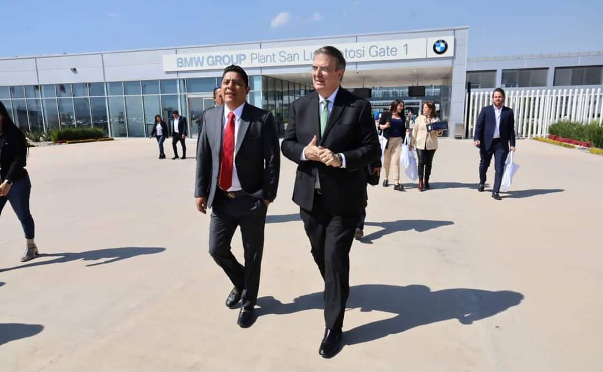 Ve Ebrard “altas” posibilidades de que BMW invierta en planta de vehículos eléctricos en SLP