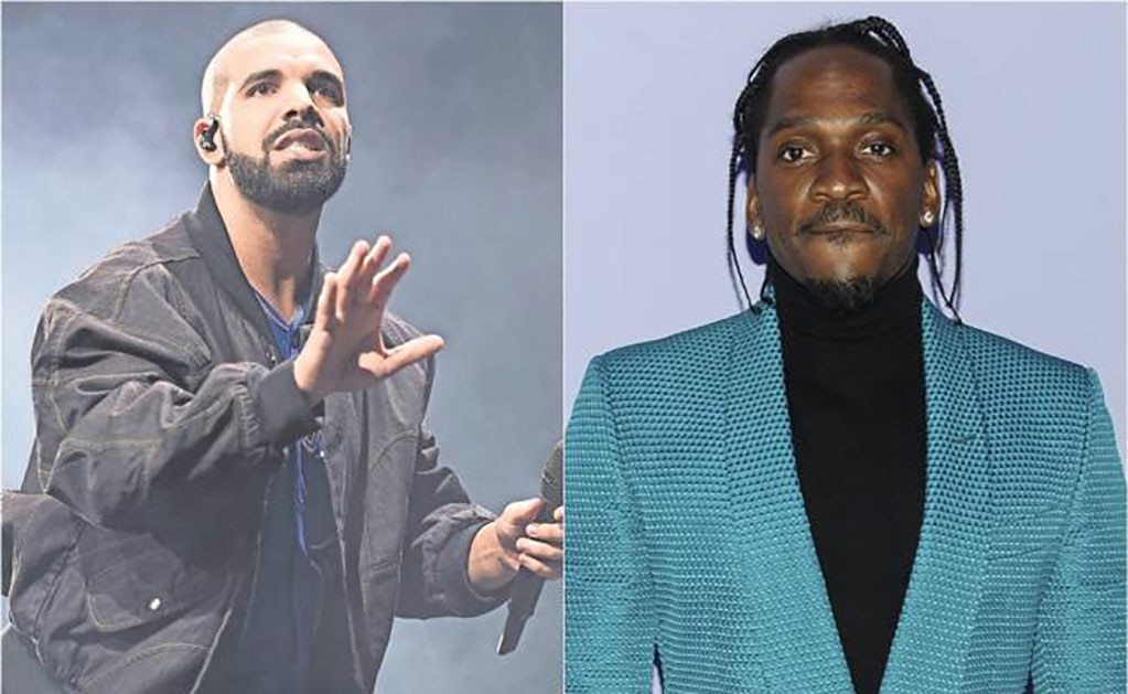 Pleito de raperos: Pusha T tacha de racista a Drake por esta foto