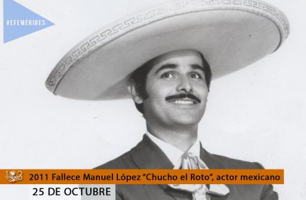 Efemérides 25 de octubre