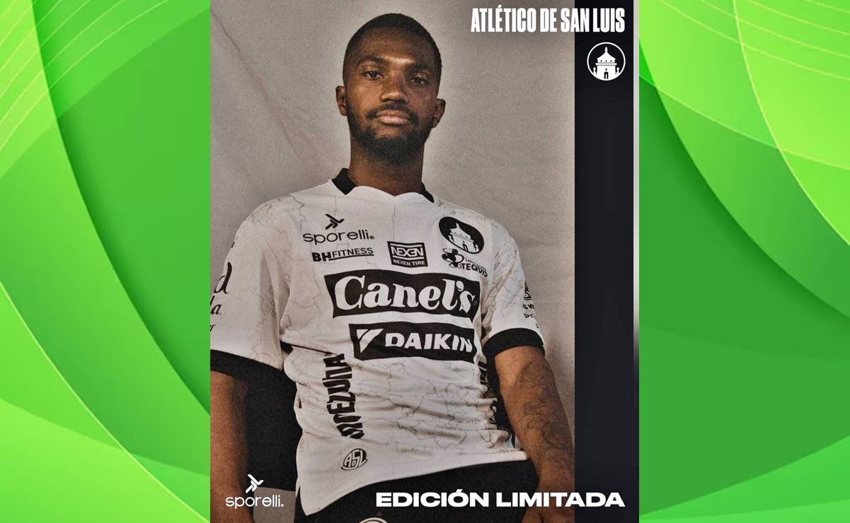 La nueva jersey del Atlético de San Luis es un homenaje a sus aficionados en los 59 muicipios de San Luis Potosí. Foto: Especial