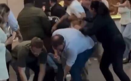 ¡Otra riña! Vuelven a exhibir violencia en centro nocturno Sala de Despecho en la capital de SLP