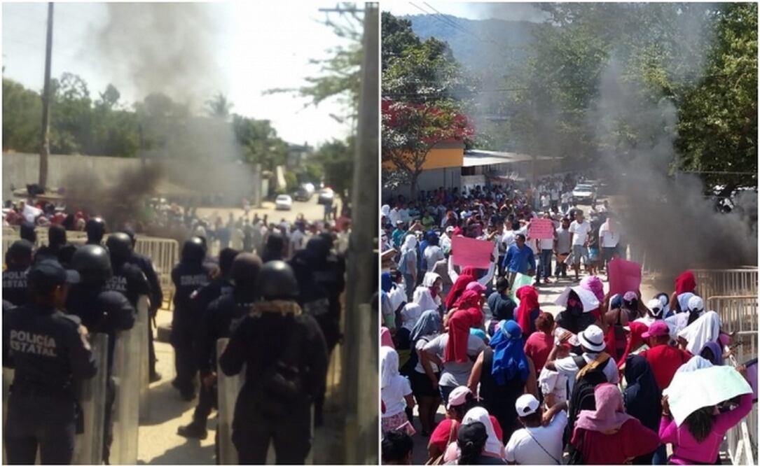 Los manifestantes denunciaron que dentro del penal están cobrando cuota y extorsionando a los reos. Fotos: Especiales