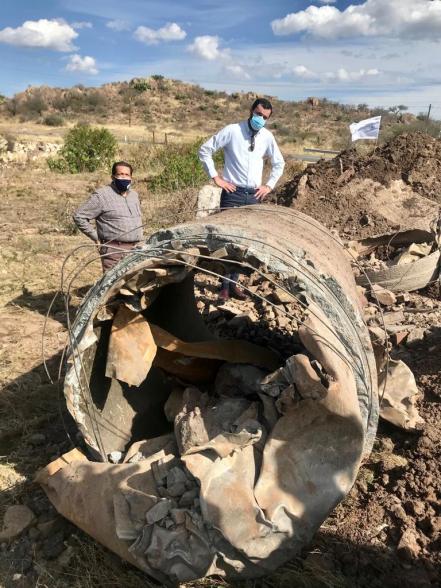 Tras 5 horas en funcionamiento, frenan el suministro de agua en El Realito 