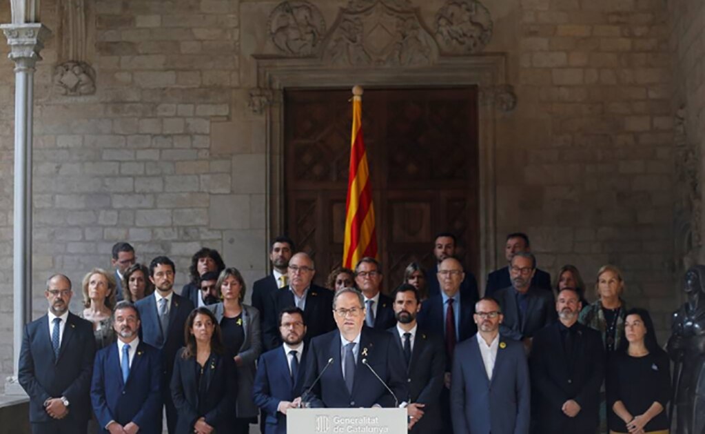 Quim Torra califica de "venganza" las sentencias contra líderes independentistas