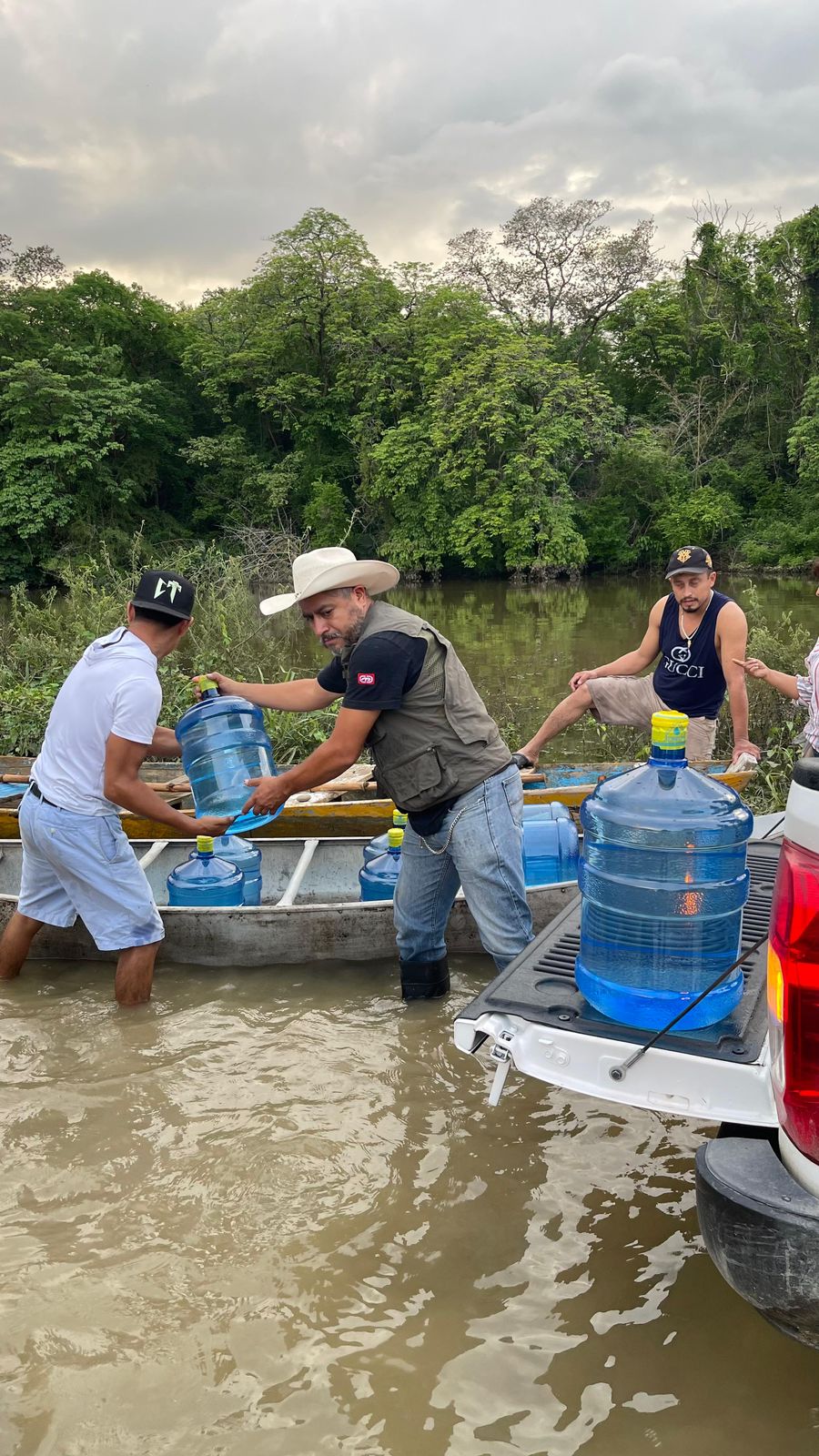 Lluvias no cesan en la Huasteca potosina: cuerpos de agua están a su máxima capacidad. Foto: Especial