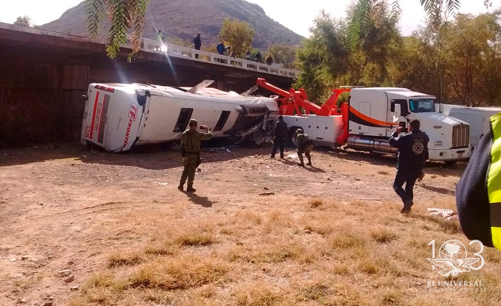 Dan a conocer edades y orígenes de víctimas de autobuzaso 