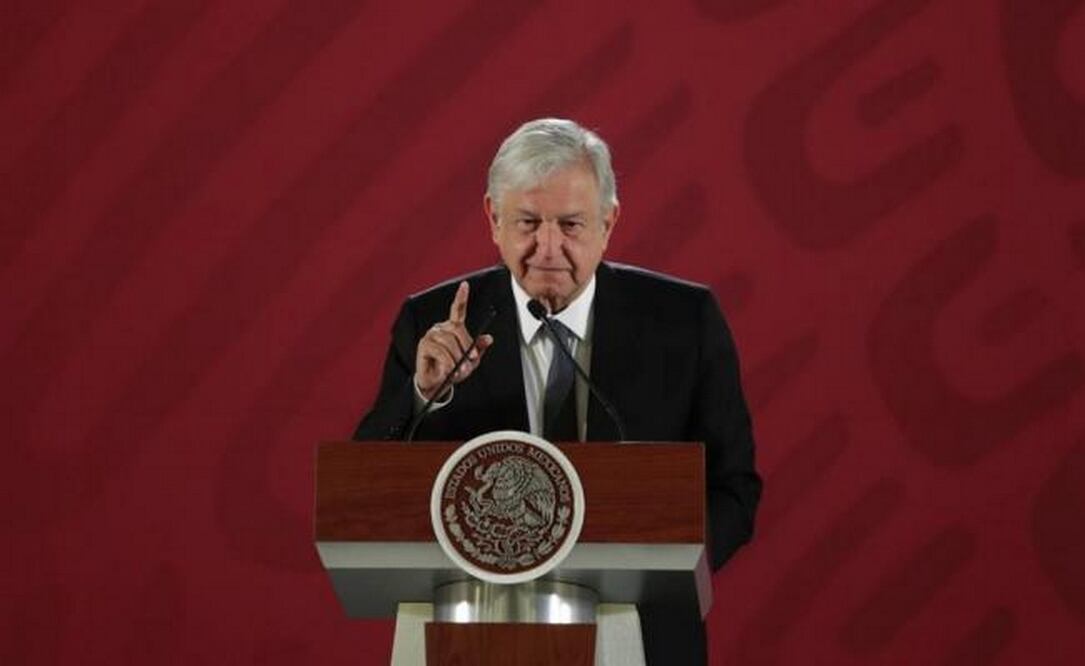 AMLO, durante su conferencia en Nochebuena. Foto: Iván Stephens/ EL UNIVERSAL