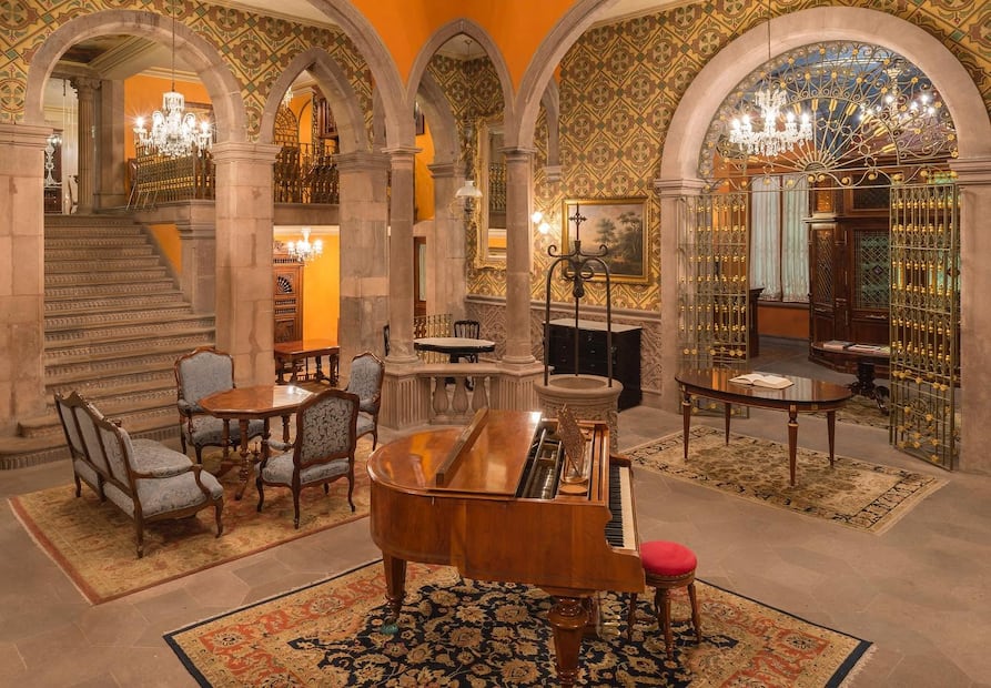 Hotel Museo Palacio de San Agustín en San Luis Potosí. Foto: FB@HOTEL MUSEO PALACIO SAN AGUSTÍN