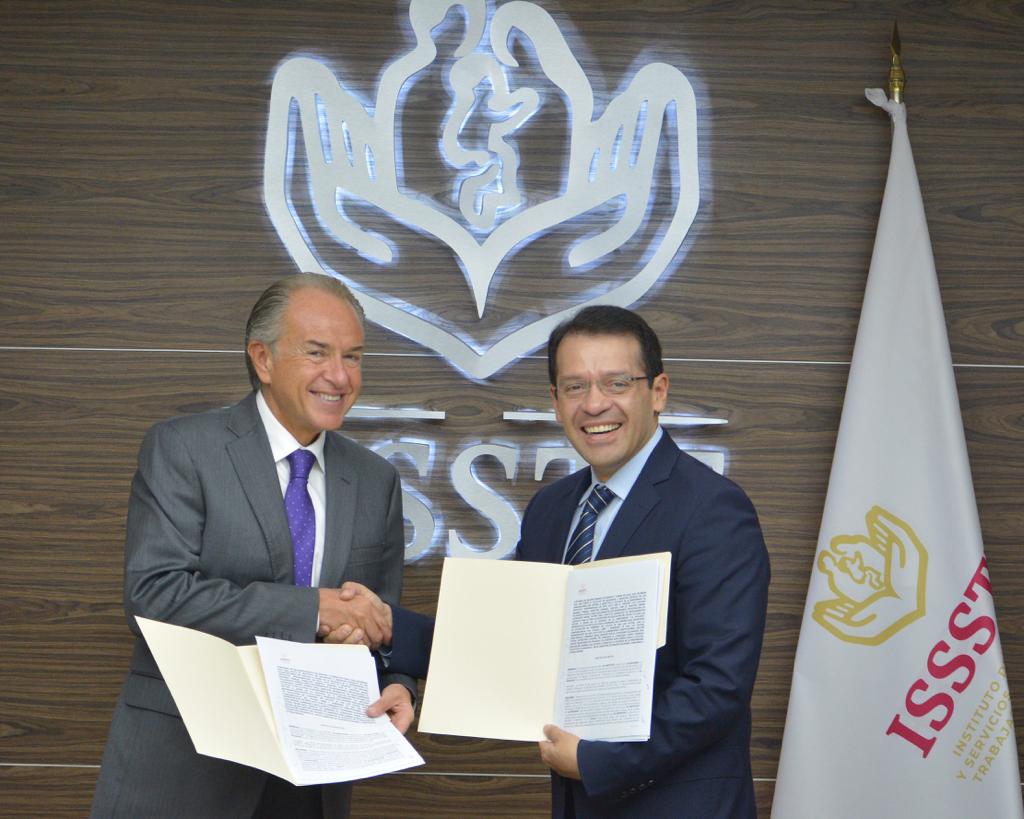 SLP, primera entidad en firmar convenio con el ISSSTE