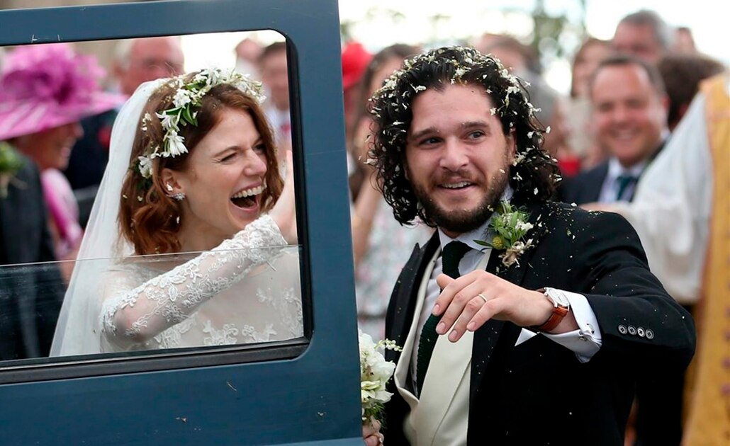 ¡Kit Harington y Rose Leslie se casan!
