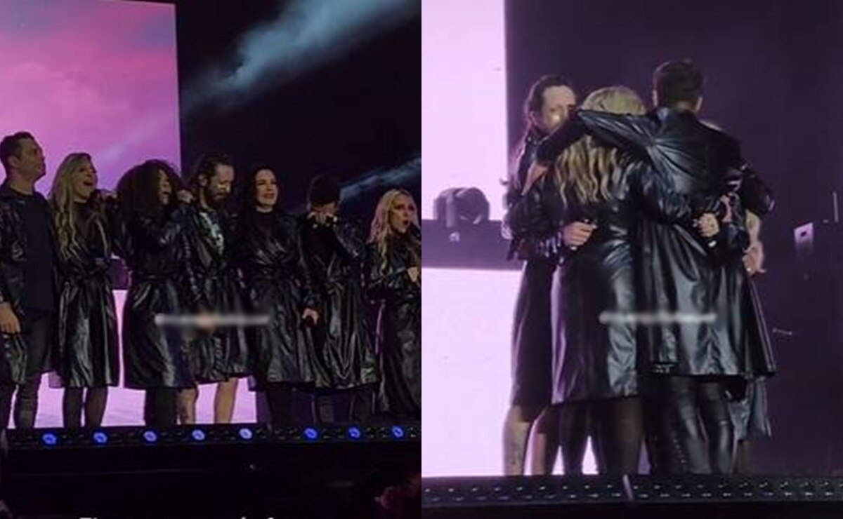 VIDEO. Lidia Ávila vive emotivo momento en concierto de OV7 en SLP tras la muerte de su hermano