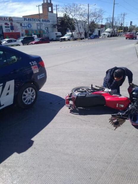 Volcadura en Soledad, un lesionado 
