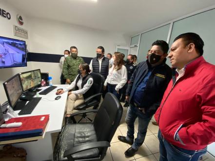 Gallardo Cardona presenta nuevo modelo policial, en mesa de Seguridad de Cerritos