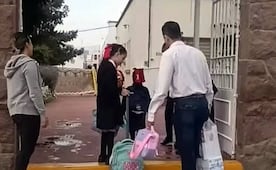 Crónica: Entre lágrimas, abrazos y mochilas nuevas, un primer día de clases en SLP