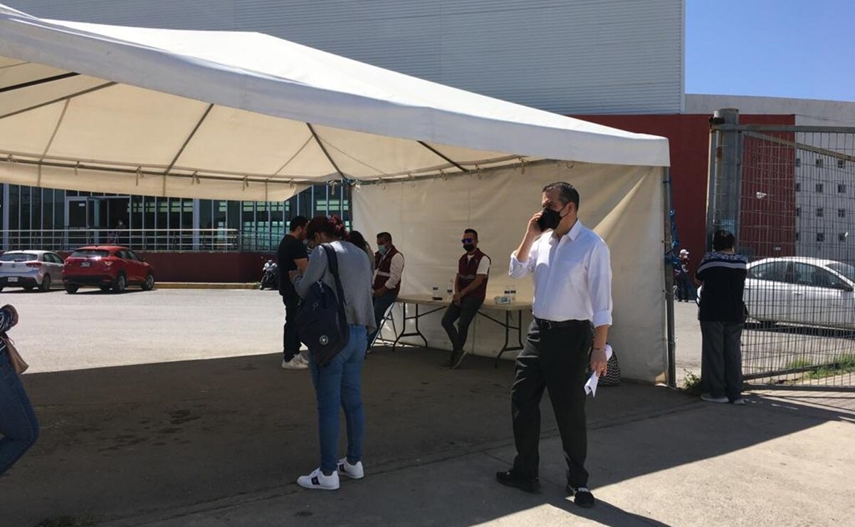 Vacunación contra Covid-19 para mayores de 30 años en SLP. Foto: Especial