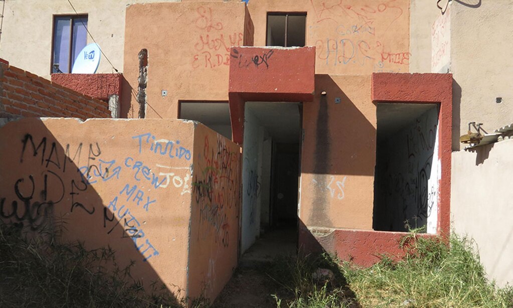 Casas abandonadas, refugio para jóvenes adictos